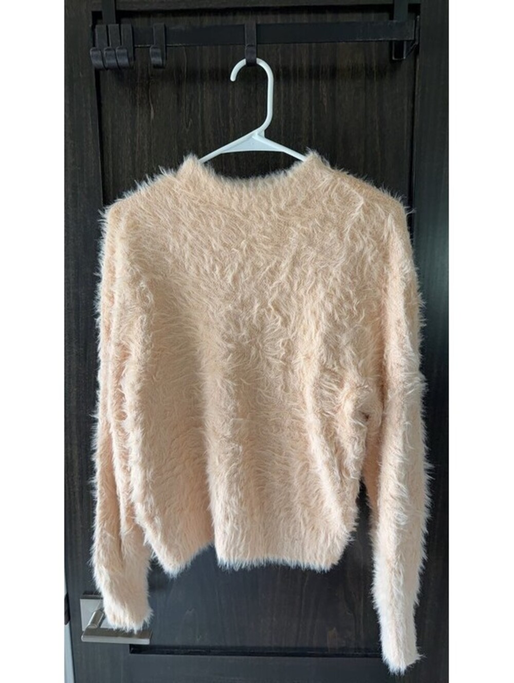 Future Collective Fuzzy Peach Sweater